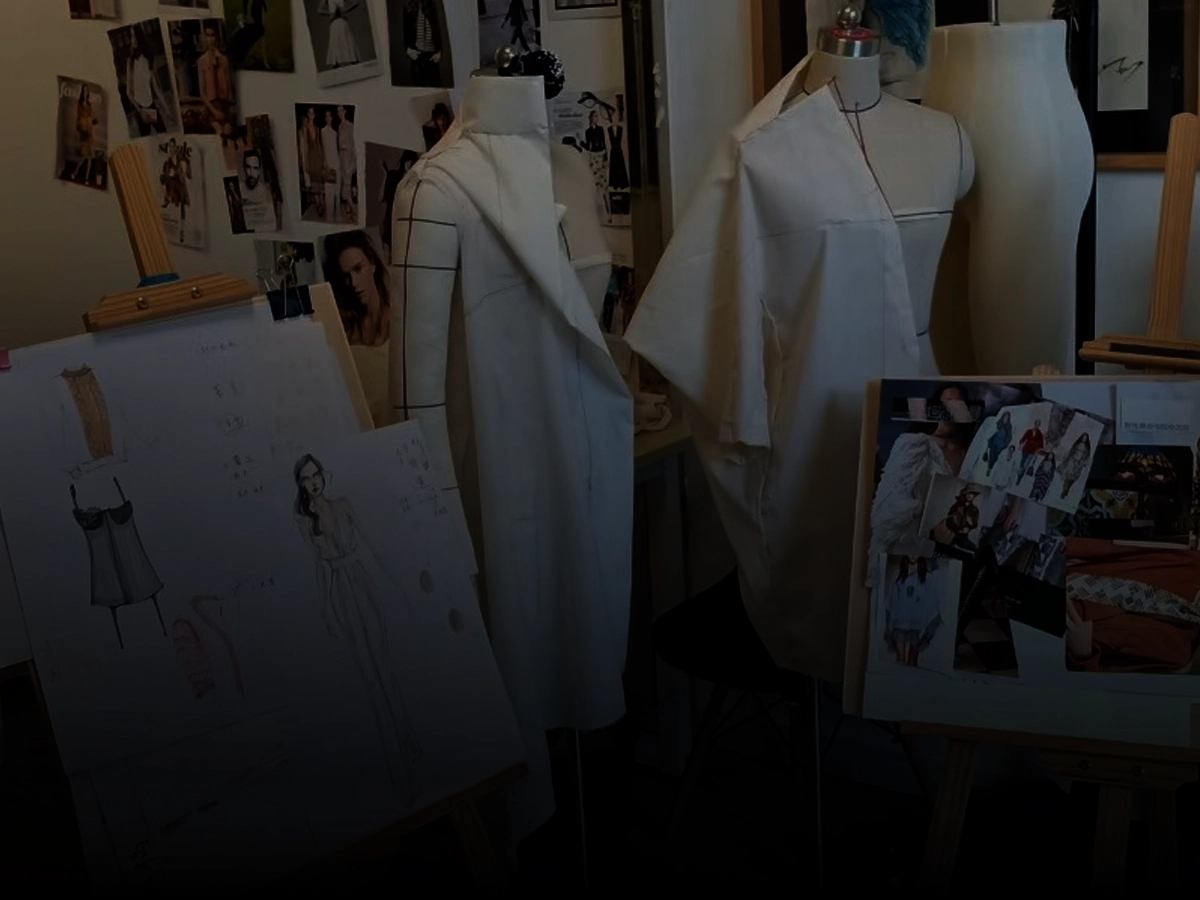 Emerging apparel brand development program with focused knit garment samples and product references