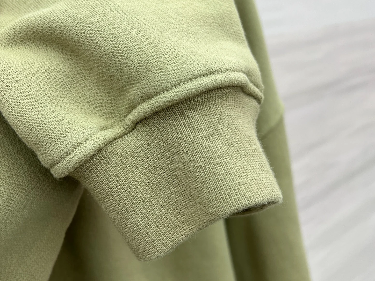 Hoodie cuff and hem rib recovery review before bulk production