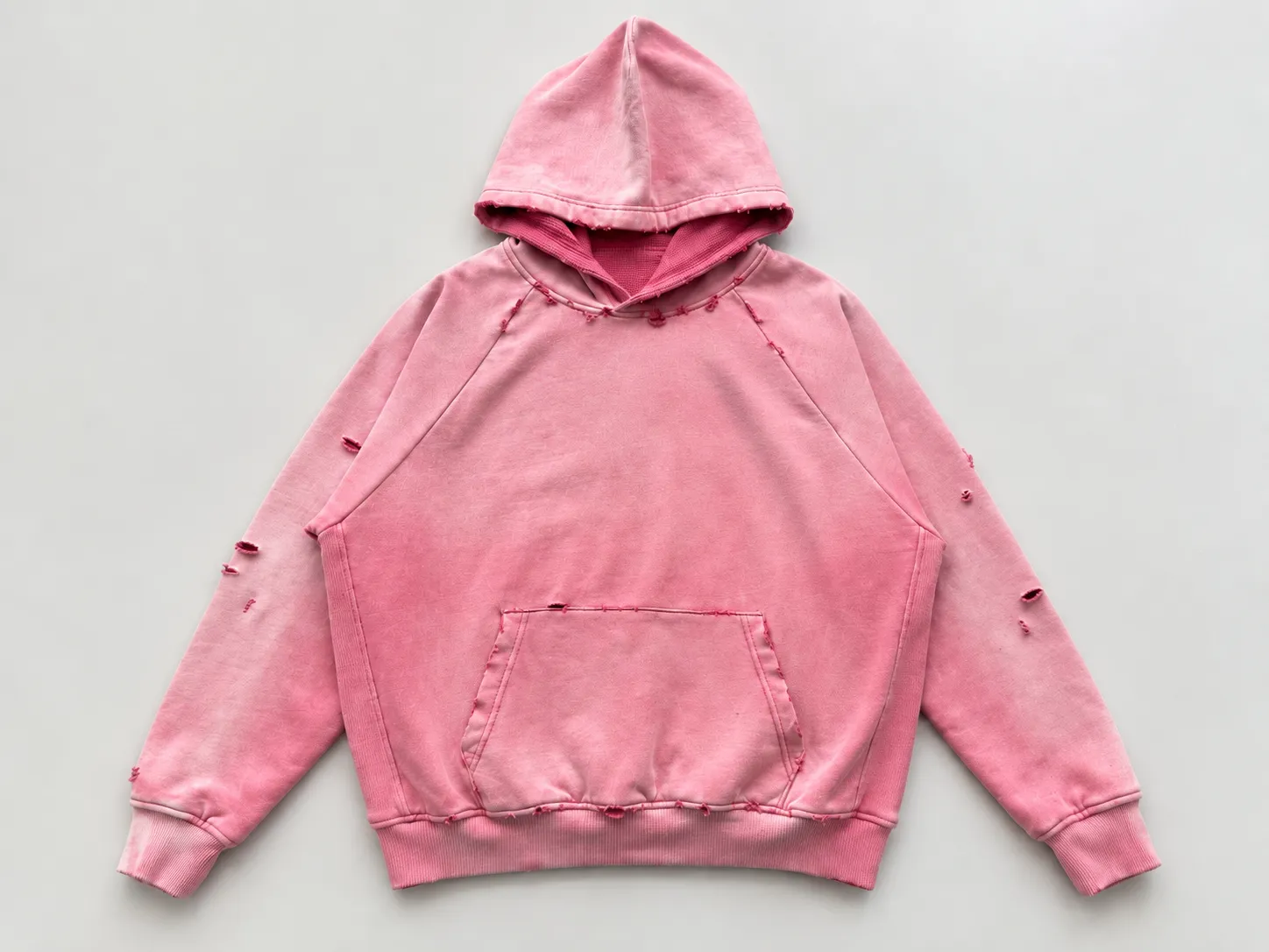 Hoodie shrinkage proportion and structural alignment review after washing