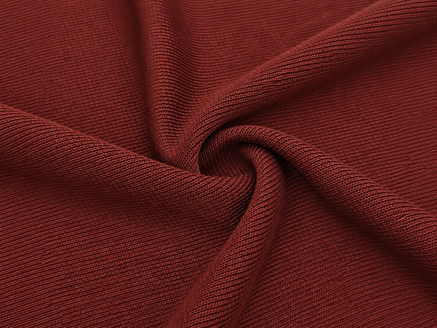 Compact double knit and interlock fabric for structured knit dresses