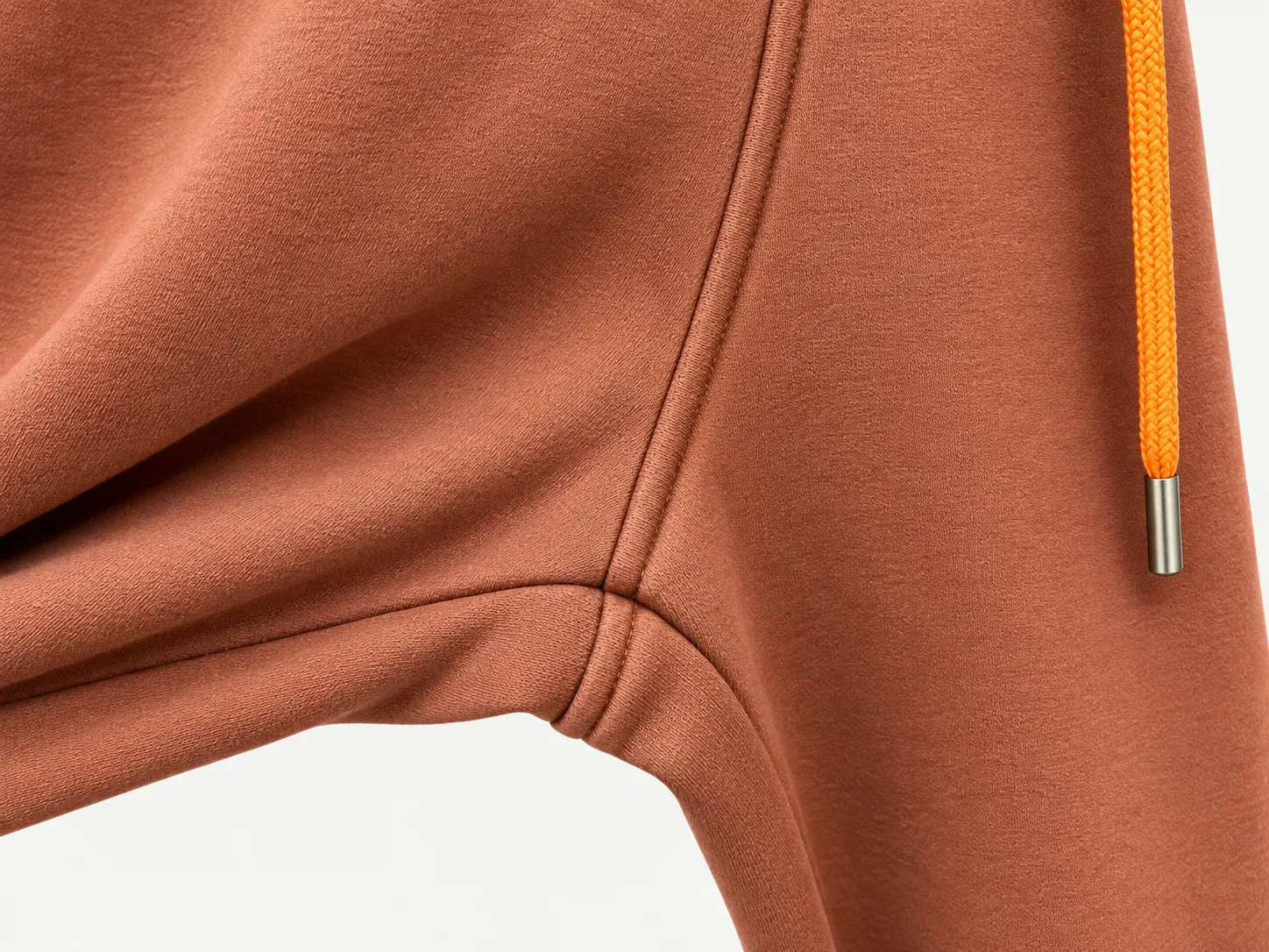 Front and back rise crotch balance review on knit pants and joggers
