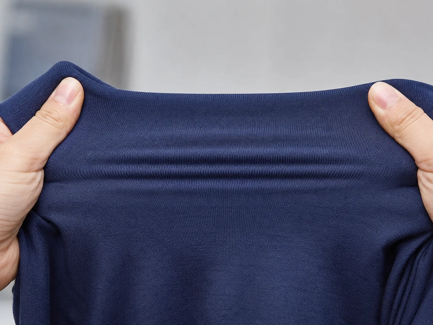 Knit fabric behavior reviewed for weight stretch recovery shrinkage handfeel and surface response
