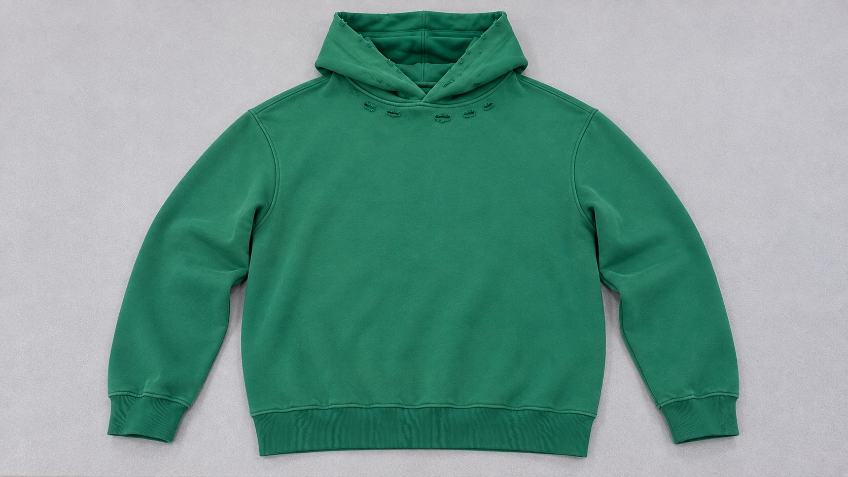 approved cut-and-sew knit garment decoration and finish reference before washing
