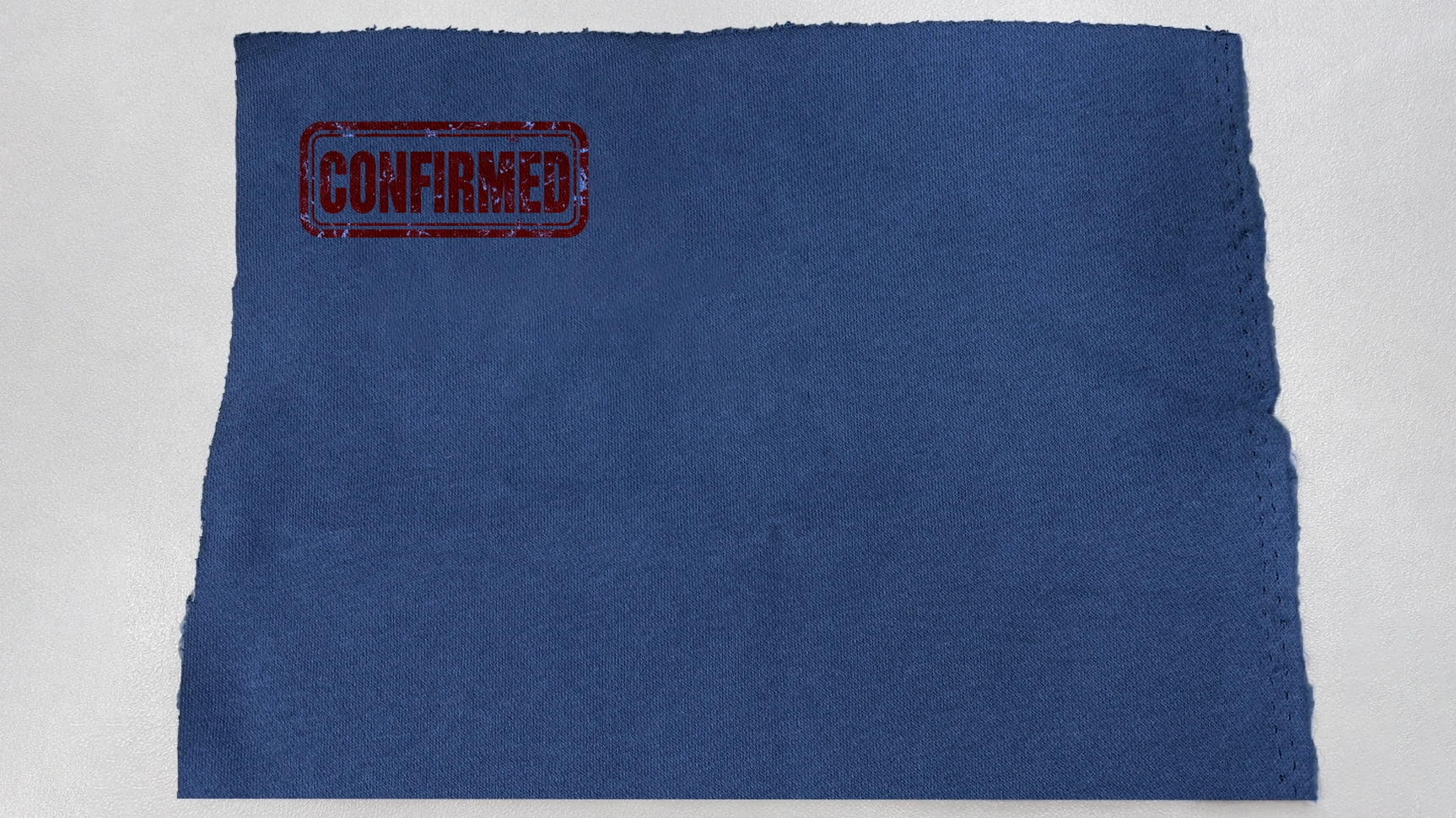 approved knit fabric material and color reference for bulk production comparison