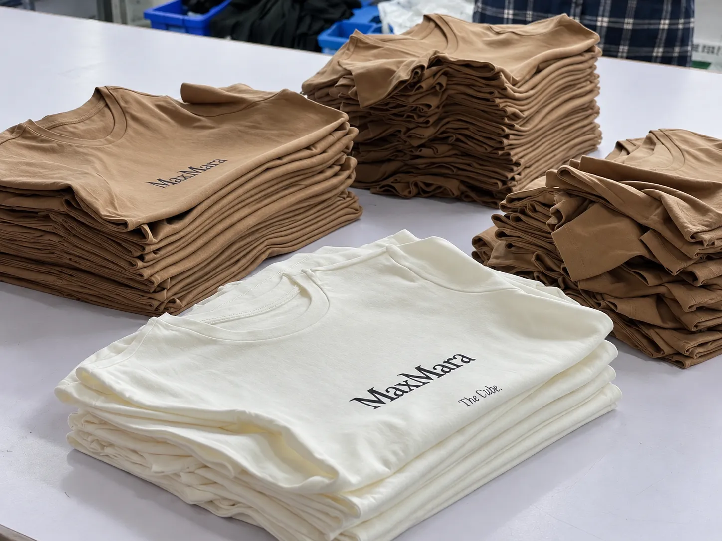 Final garment inspection results checked against approved production requirements