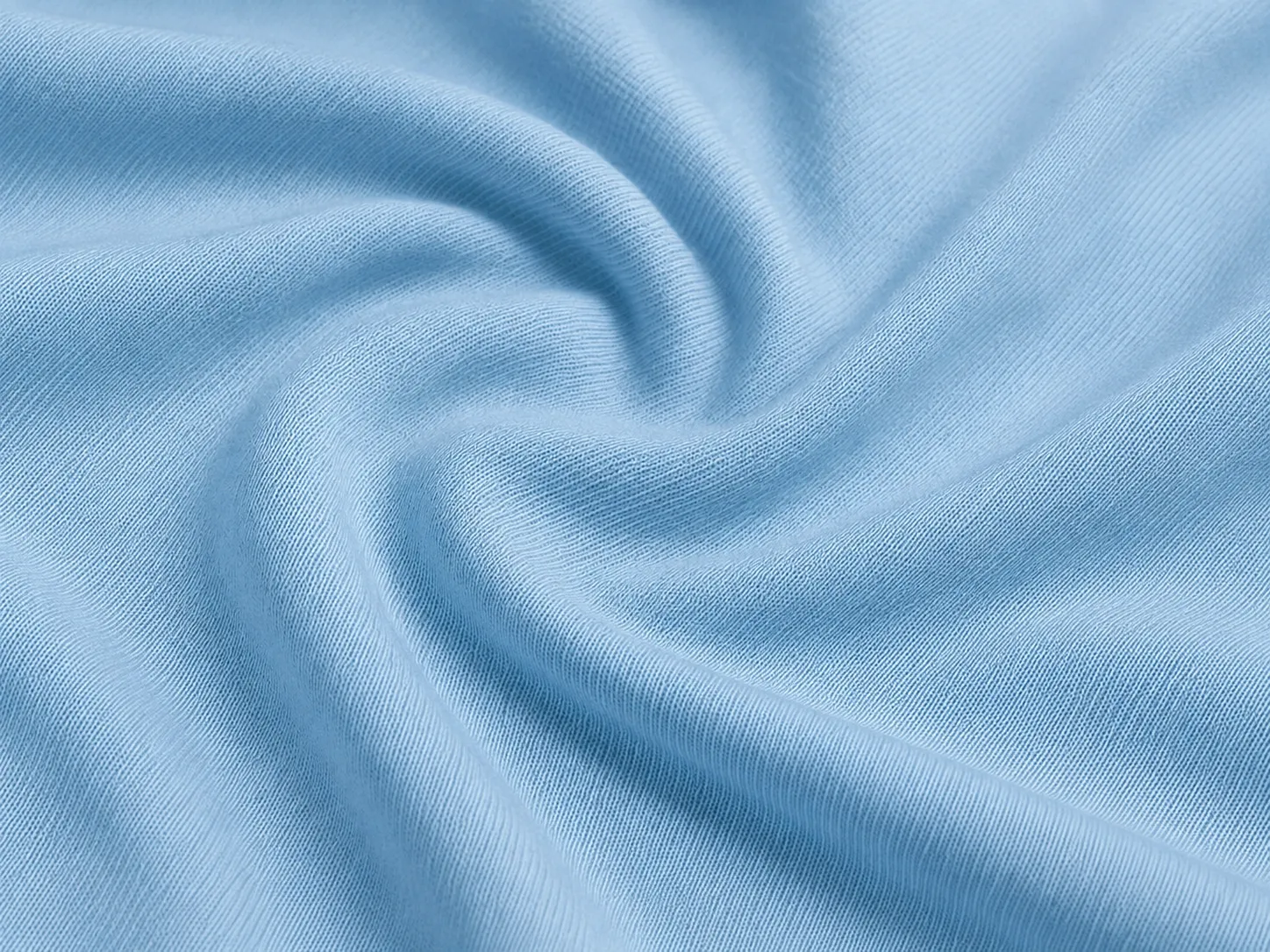 Soft drape jersey fabric direction for knit T-shirt development