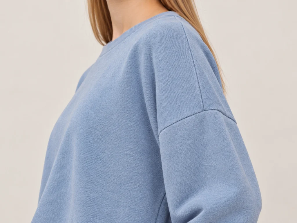 Dropped Shoulder & Relaxed Sleeve Construction