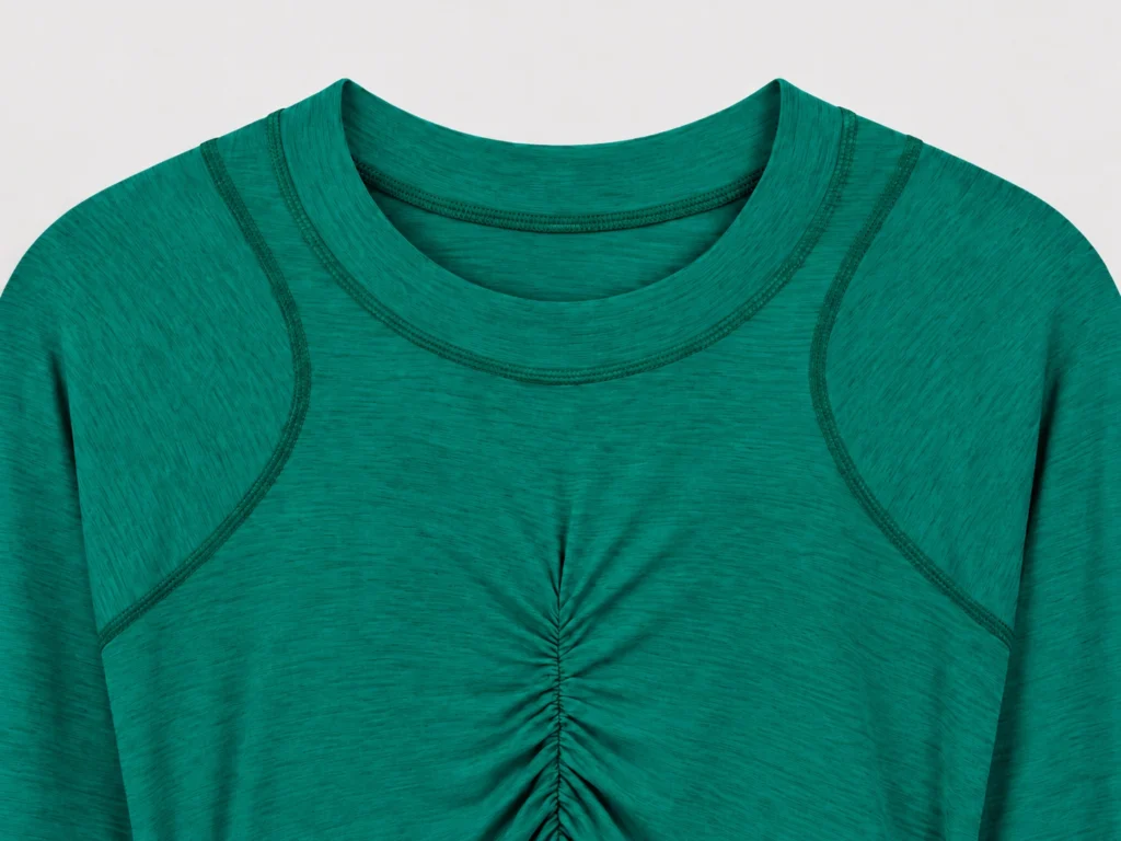Crew Neck & Raglan Sleeve Construction