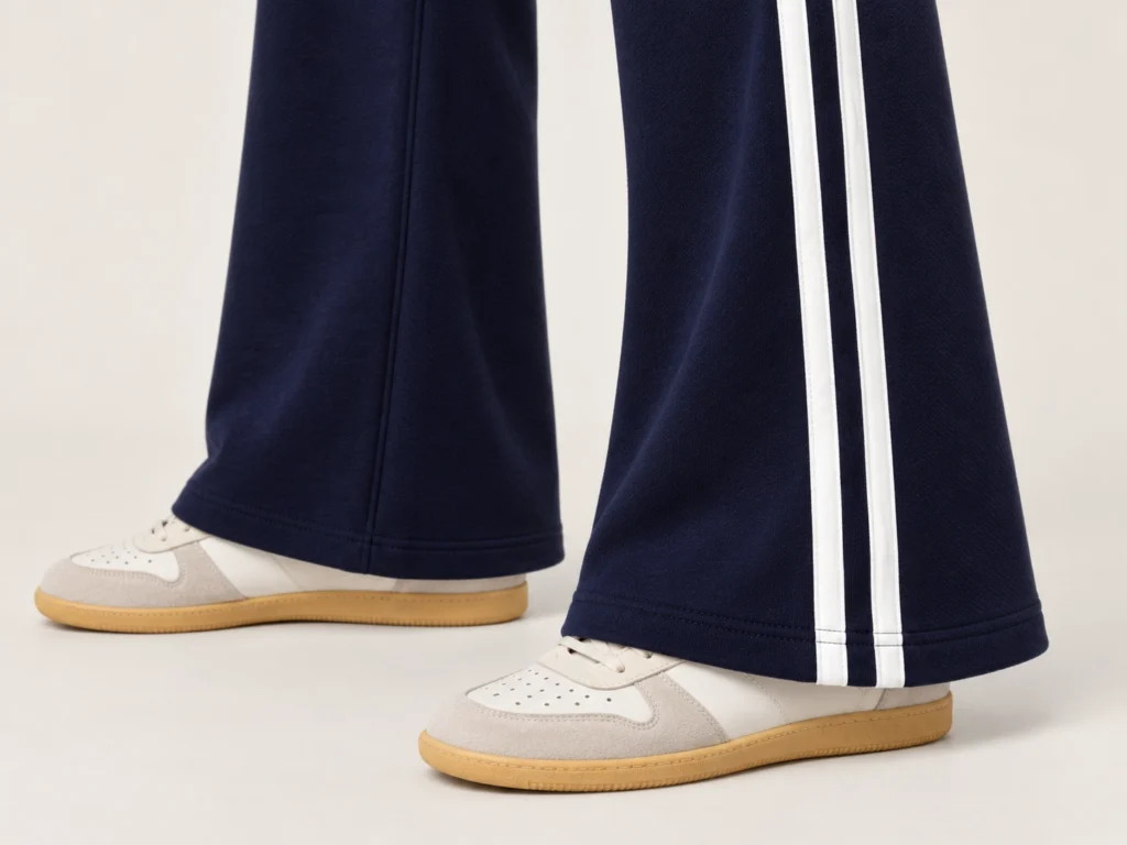 Wide-Leg Silhouette & Clean Hem Finishing